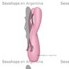 Threesome 3 estimulador vaginal con carga USB